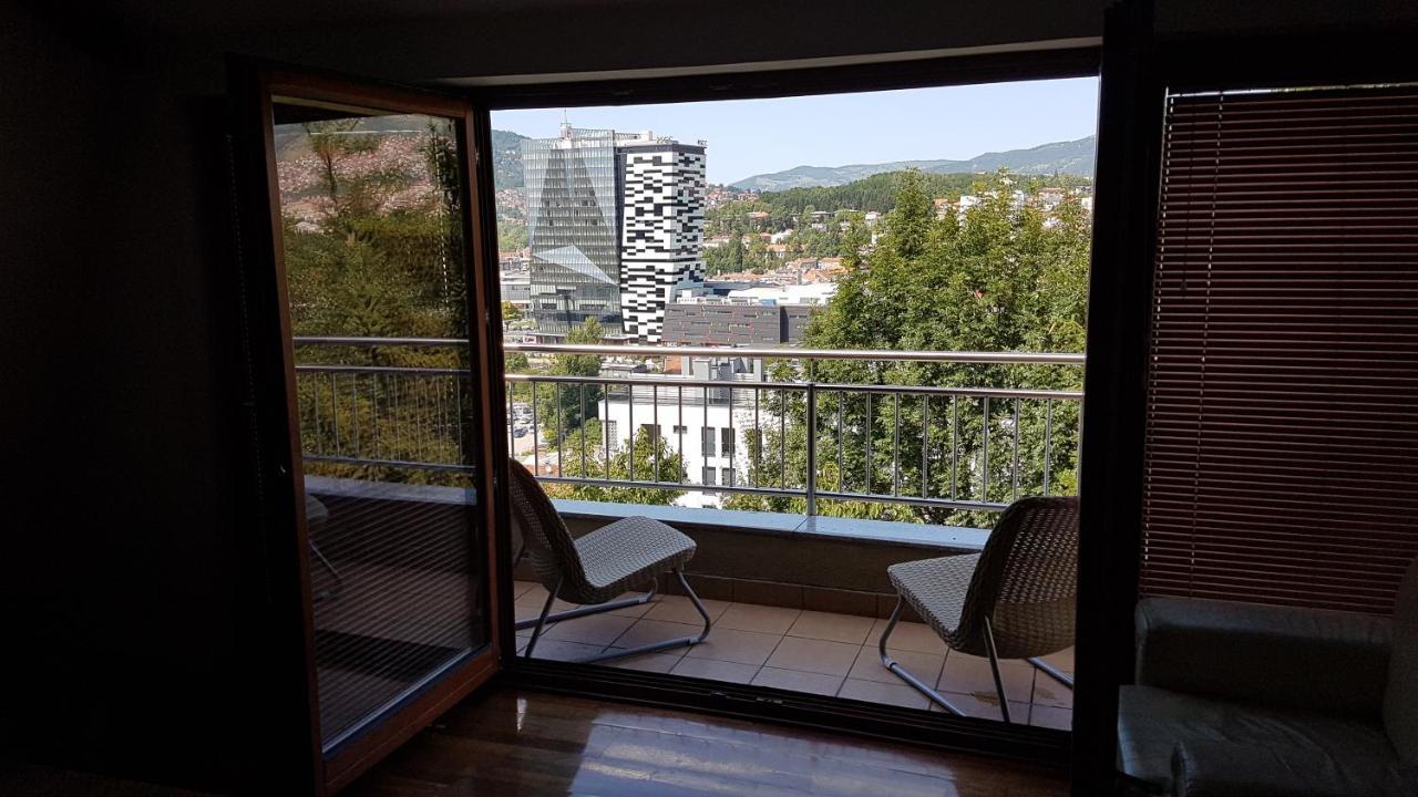 Beautiful View Of Sarajevo Center Lejlighed Eksteriør billede