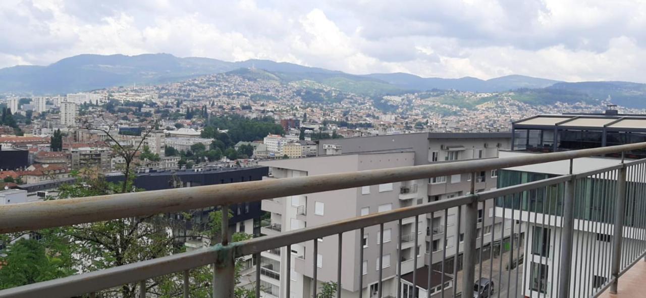 Beautiful View Of Sarajevo Center Lejlighed Eksteriør billede